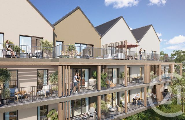 Appartement T3 à vendre - 3 pièces - 65.31 m2 - GEVEZE - 35 - BRETAGNE - Century 21 Dréano Immobilier