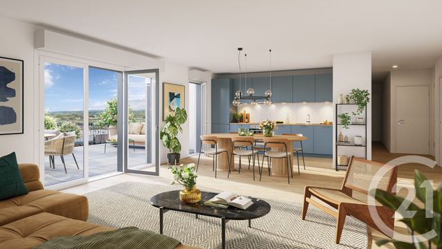 Appartement T4 à vendre - 4 pièces - 84.86 m2 - GEVEZE - 35 - BRETAGNE - Century 21 Dréano Immobilier