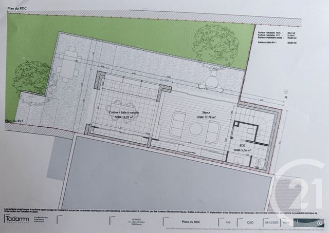 maison à vendre - 3 pièces - 50.0 m2 - RENNES - 35 - BRETAGNE - Century 21 Dréano Immobilier