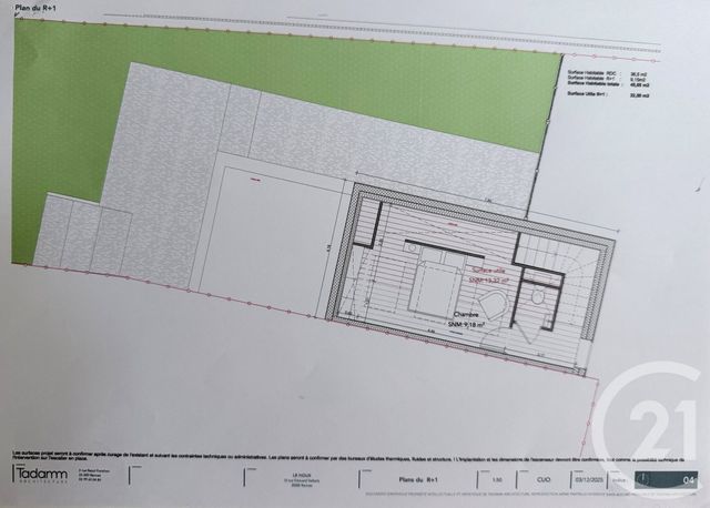 maison à vendre - 3 pièces - 50.0 m2 - RENNES - 35 - BRETAGNE - Century 21 Dréano Immobilier